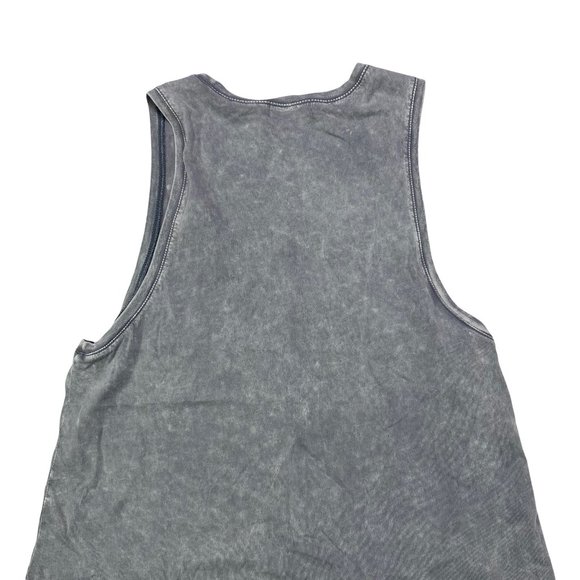Altar'd State Tank Top Womens Size L Tail Gate Football Vintage Gray Shirt - Picture 4 of 10